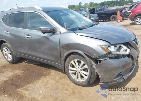 2015 Nissan Rogue Sv из США, поврежденный, VIN KNMAT2MV4FP553232